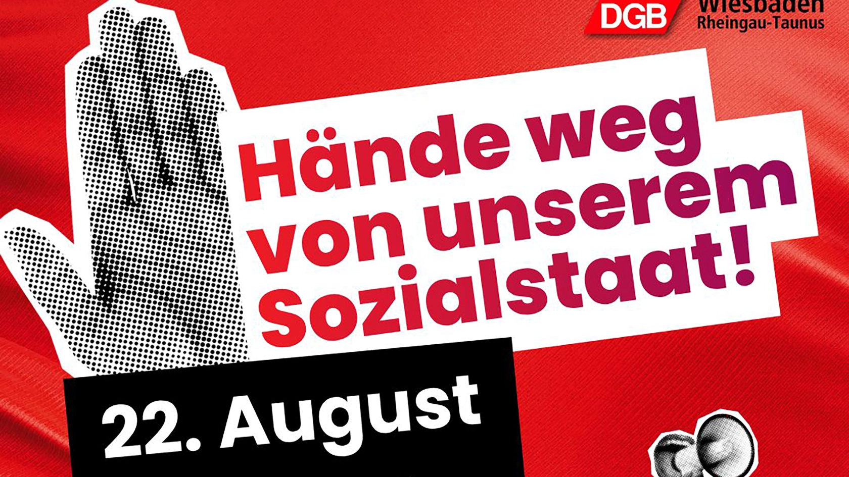 DGB- Kundgebung Wiesbaden 22.08.2026