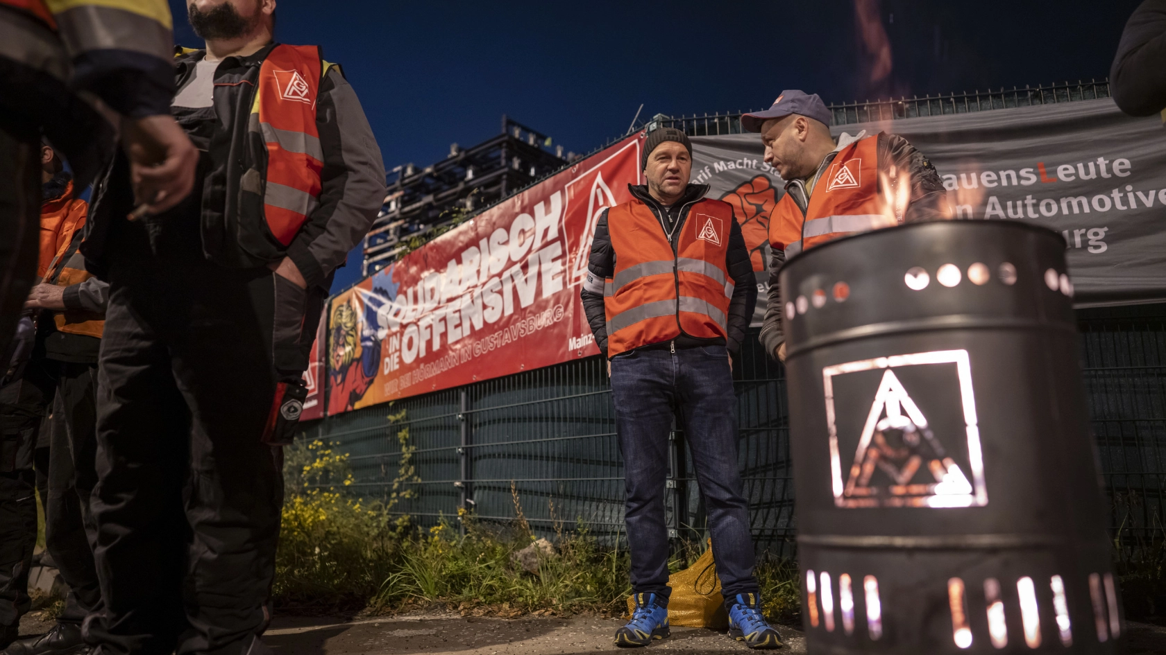 Warnstreikauftakt