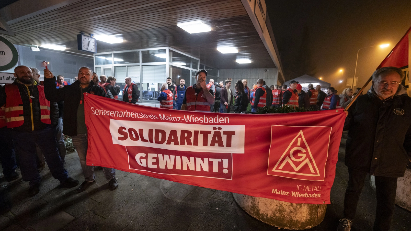 Warnstreikauftakt
