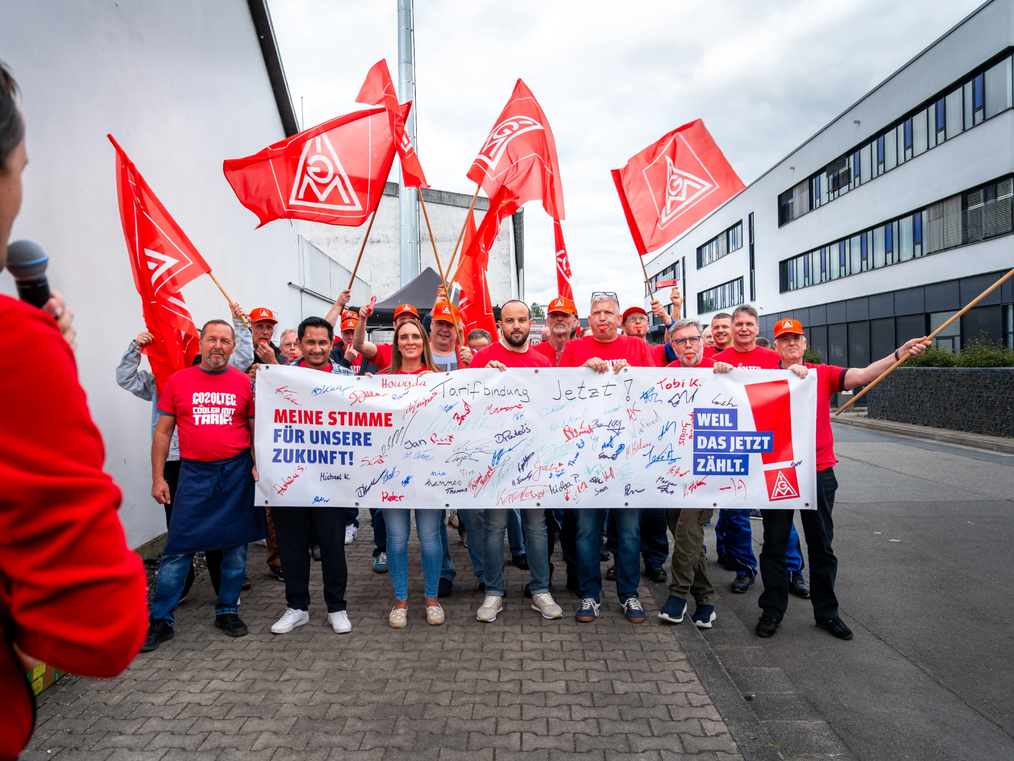 Warnstreik bei Co2oltec