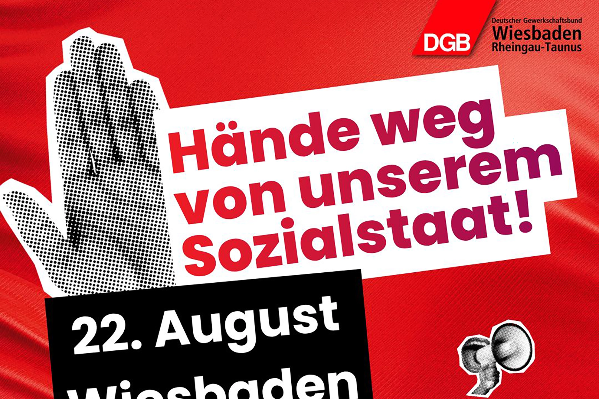 DGB- Kundgebung Wiesbaden 22.08.2026