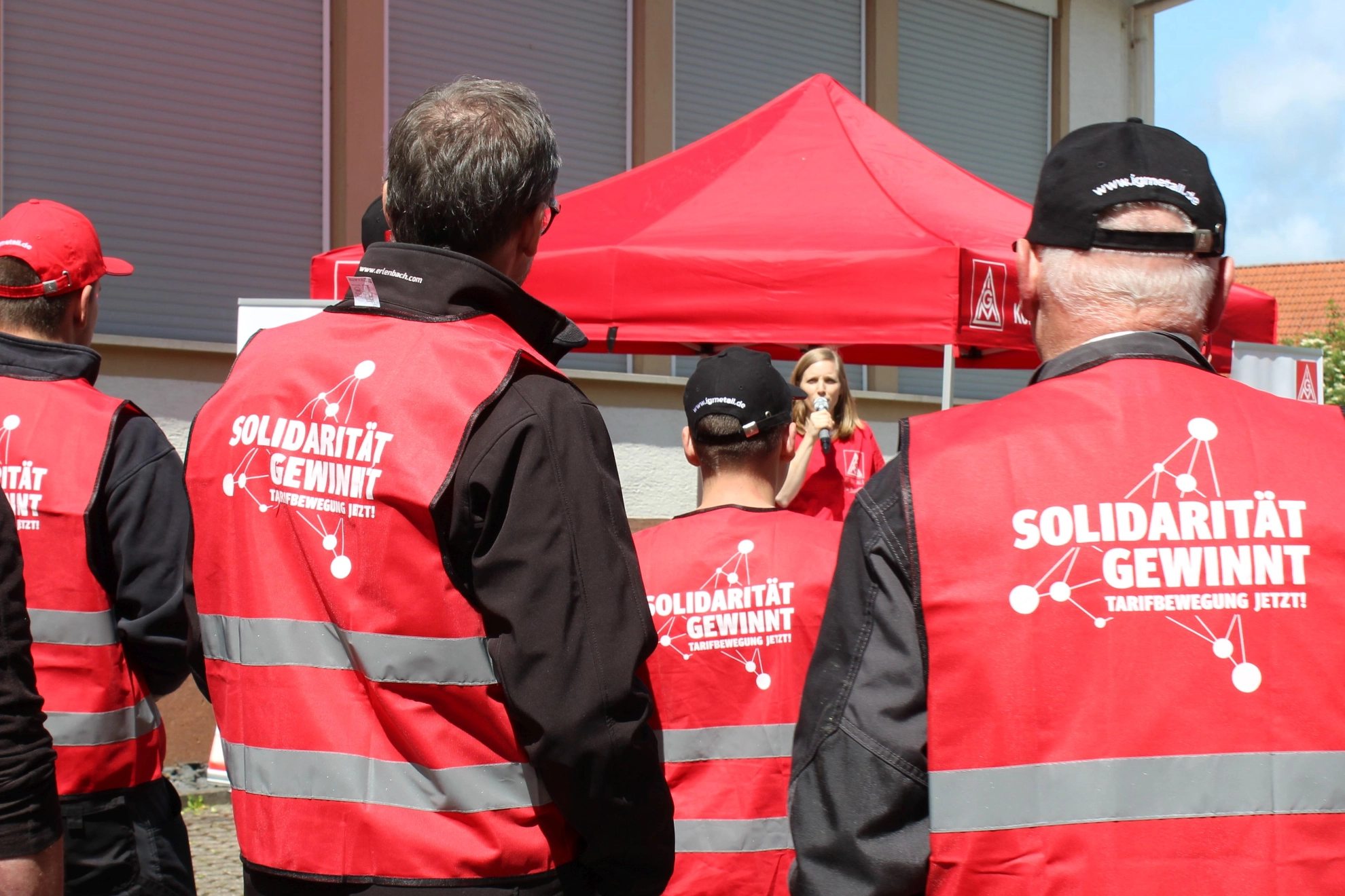 Warnstreik Erlenbach