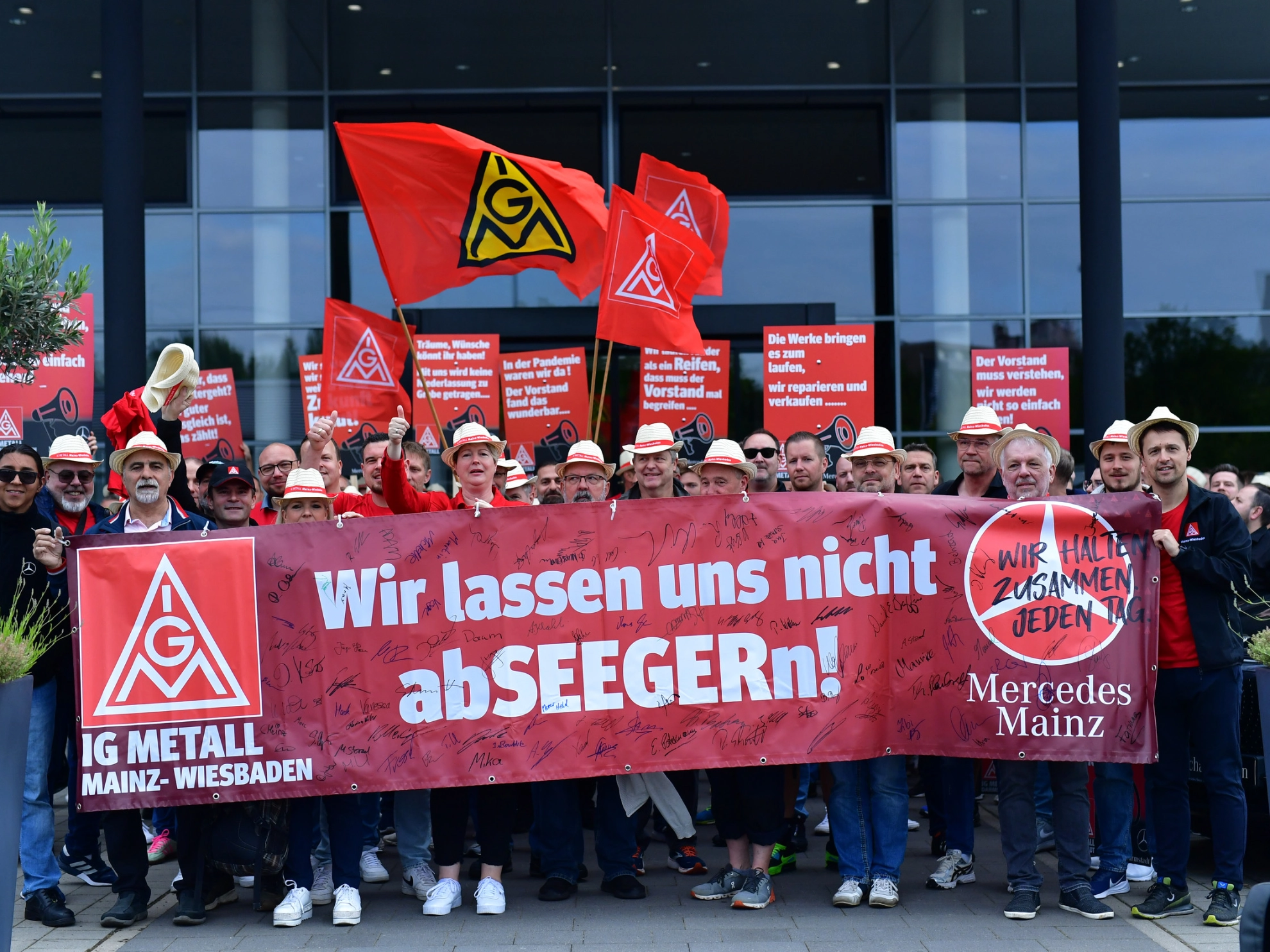 Aktionstag bei Mercedes Benz Niederlassung