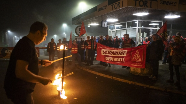 Warnstreikauftakt