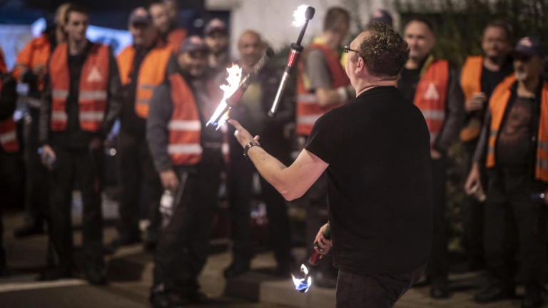 Warnstreikauftakt