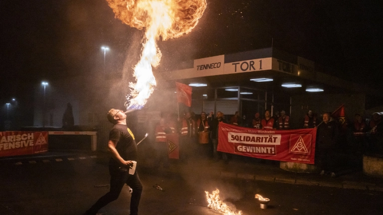 Warnstreikauftakt