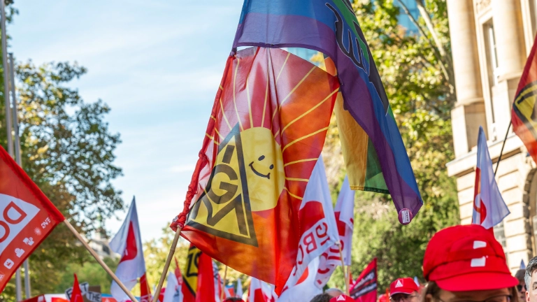 #hartverdient DGB-Aktionstag gegen Sozialabbau in Frankfurt