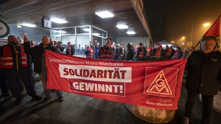 Warnstreikauftakt